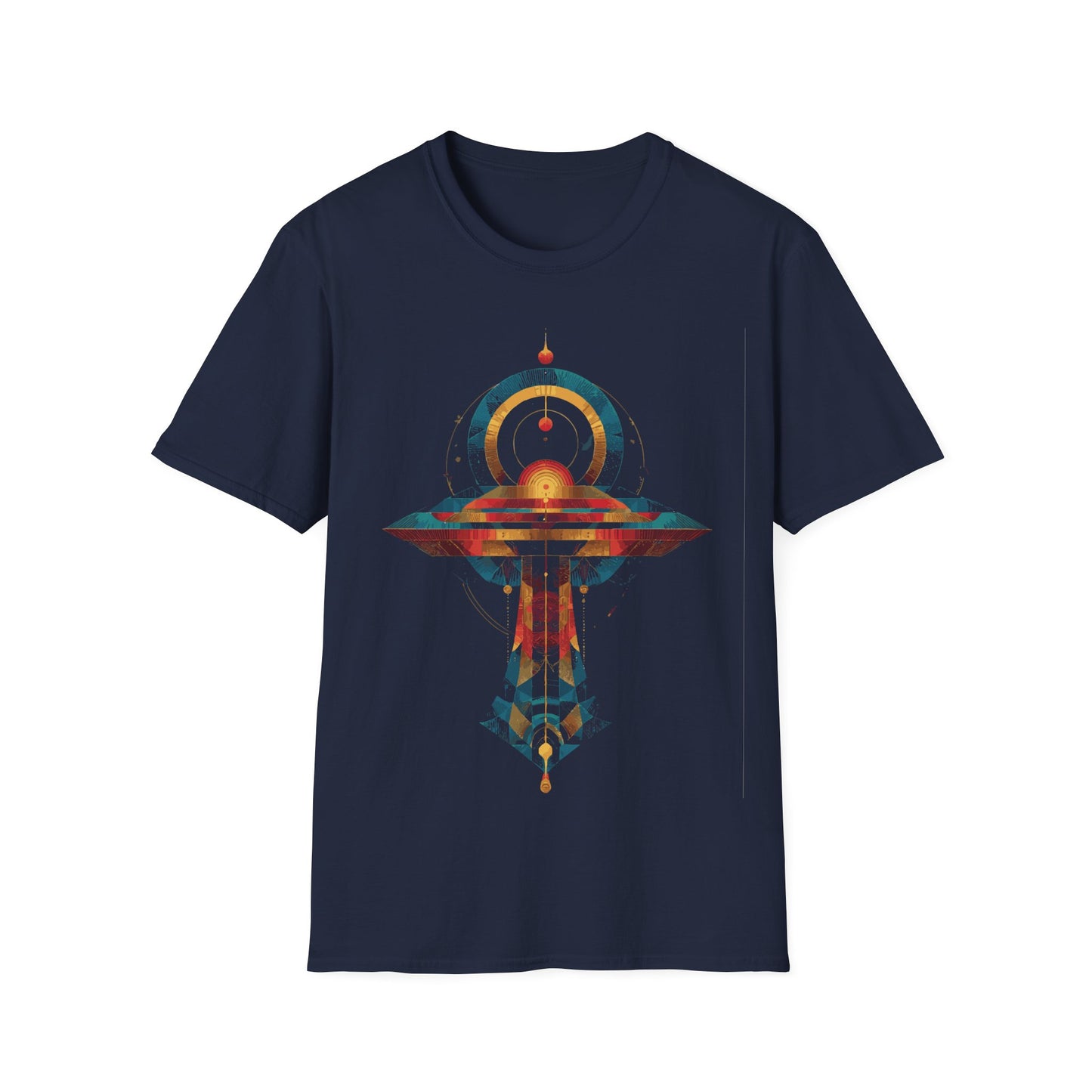 Ankh UFO Amulet T-Shirt