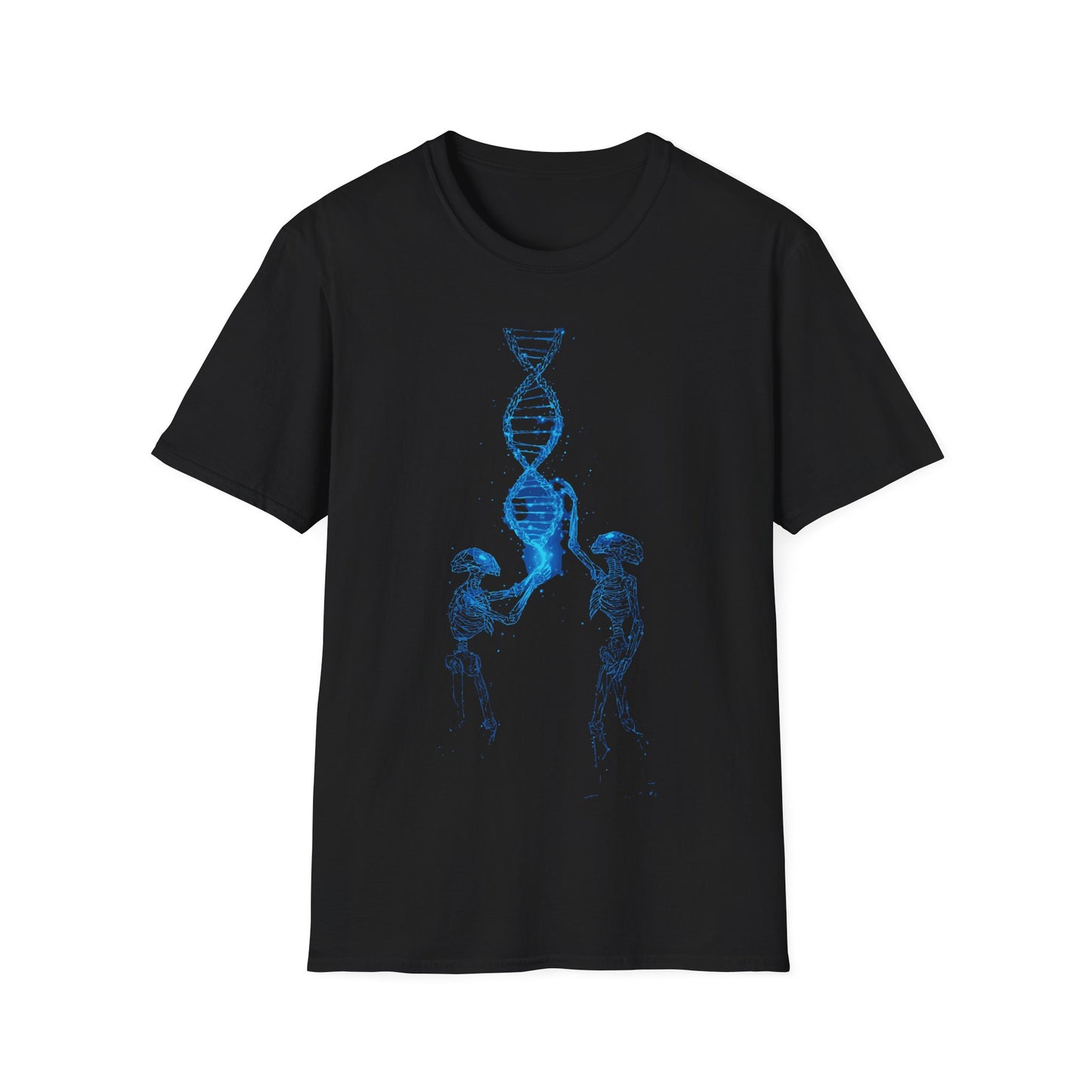 Aliens Building Human DNA T-Shirt