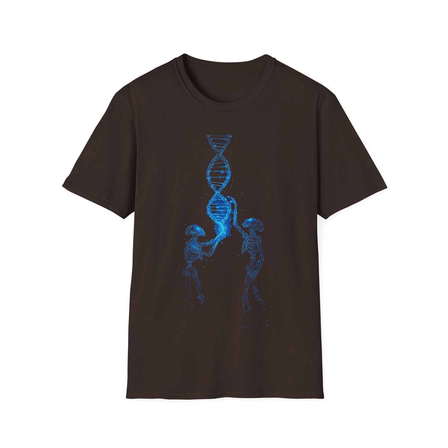 Aliens Building Human DNA T-Shirt