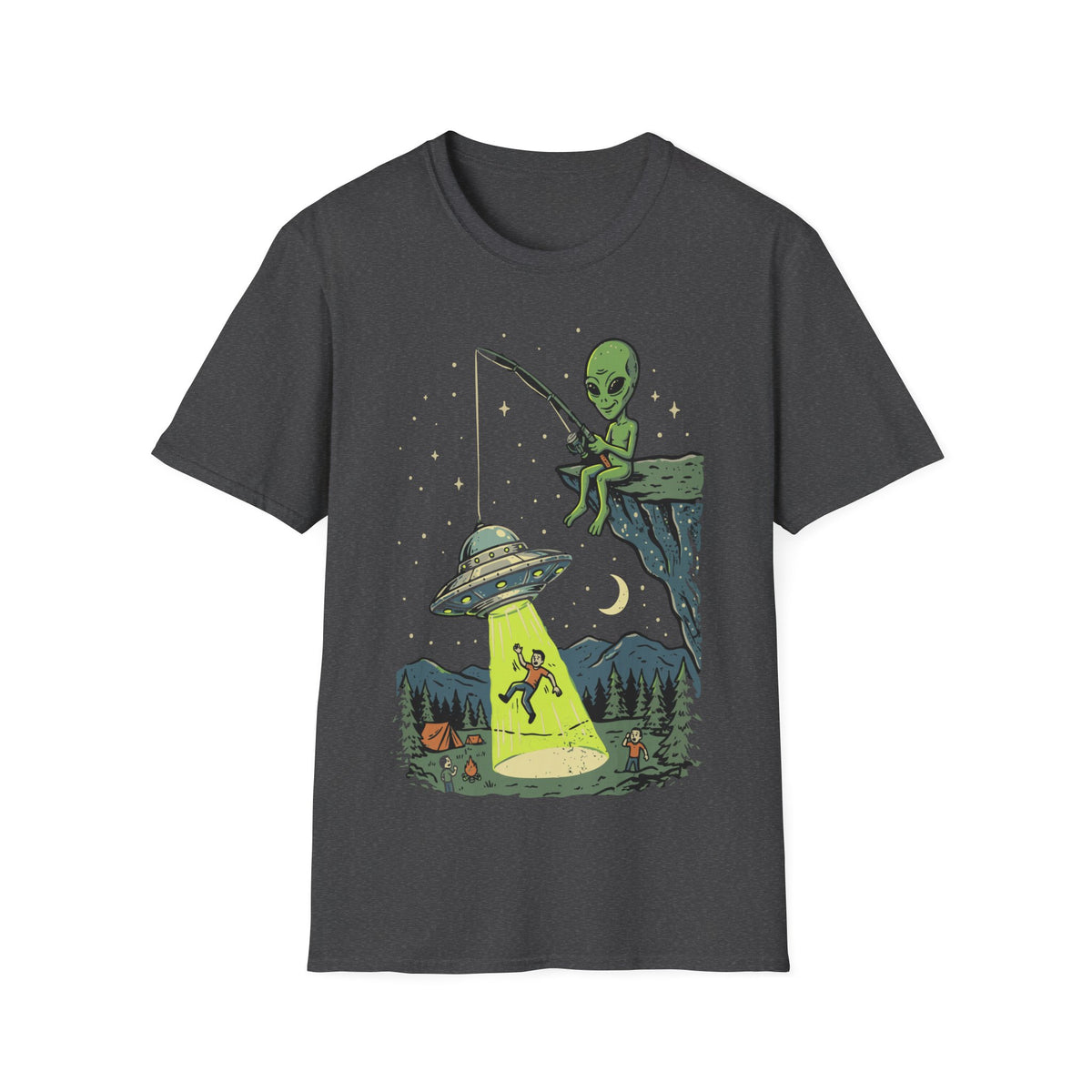 Alien Fishing T-Shirt