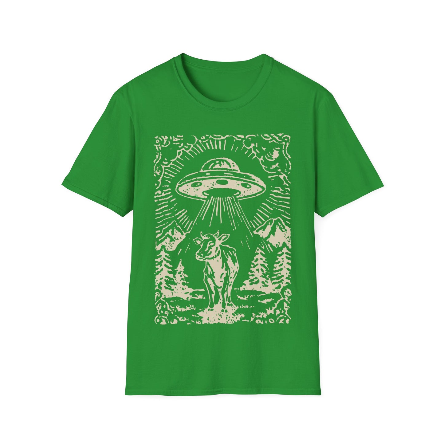 Vintage Cow Abduction T-Shirt