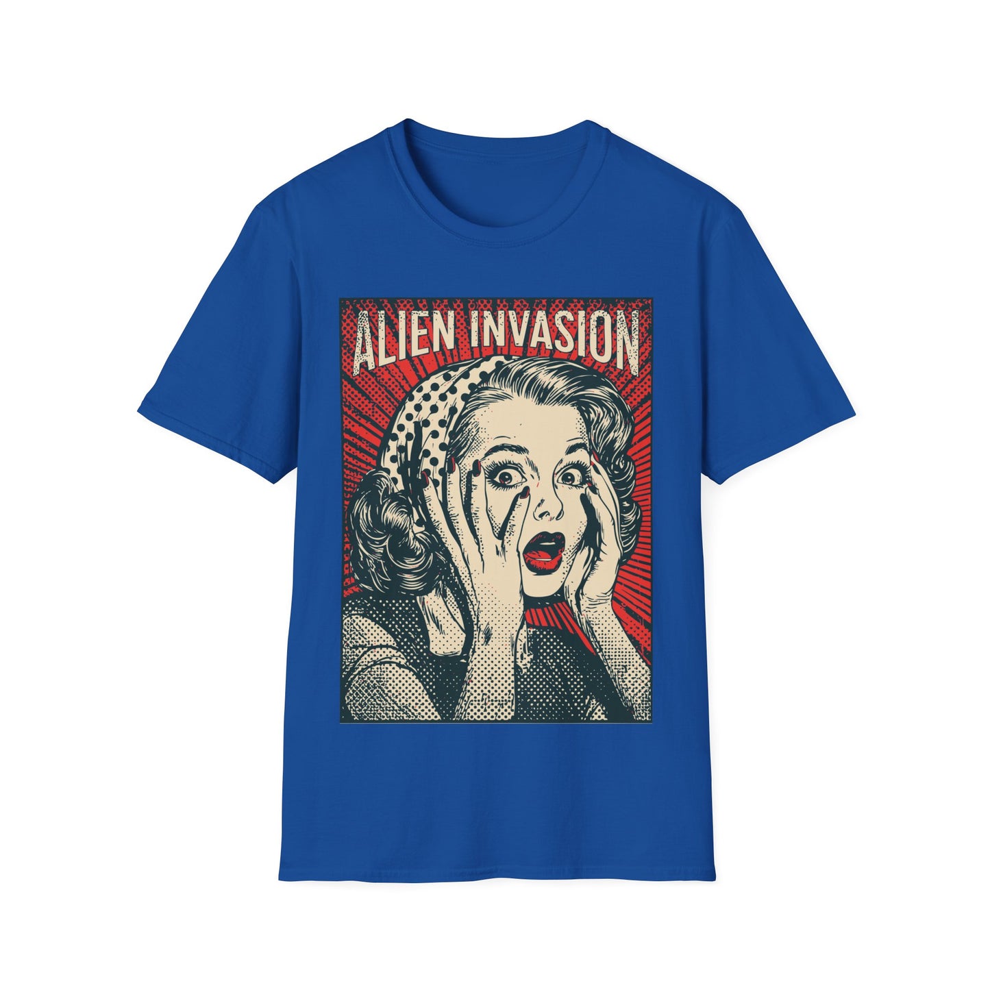 Alien Invasion Retro T-Shirt