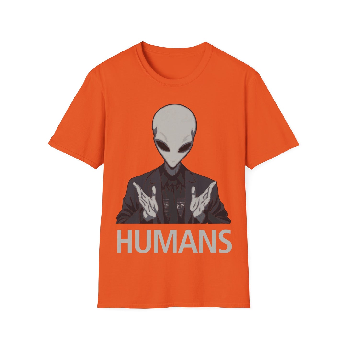 Humans - Alien Meme T-Shirt
