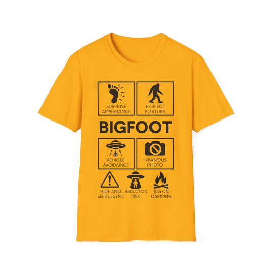Bigfoot Icon Based T-Shirt