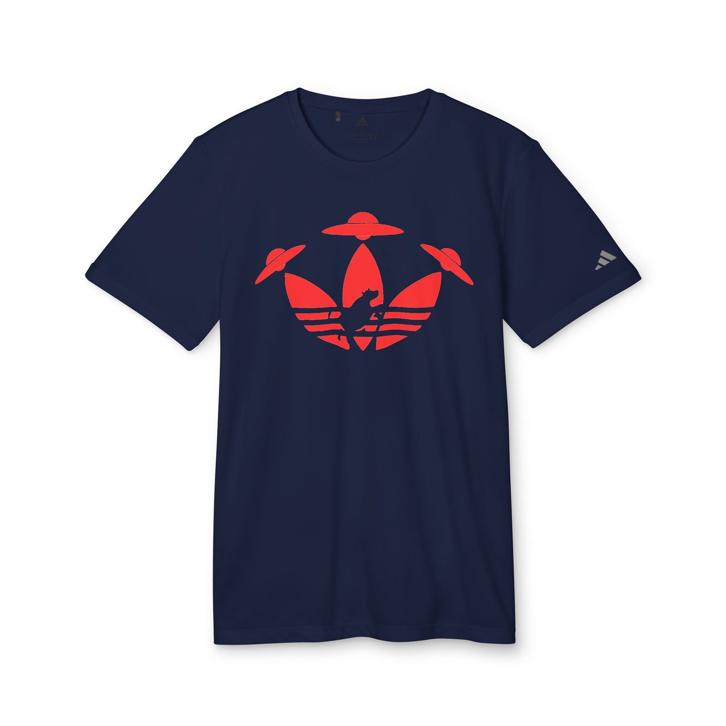 Alien Vibe UFO Adidas T-Shirt