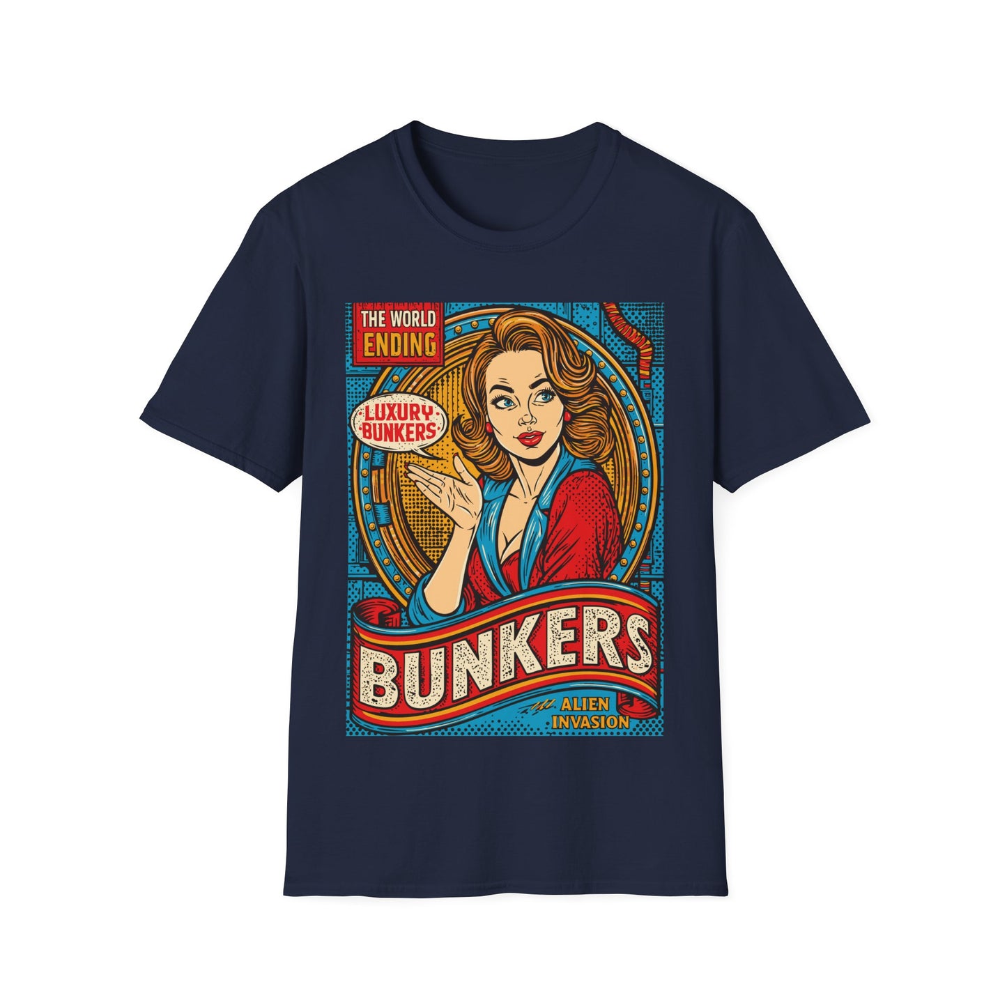 Luxury Bunkers Retro T-Shirt