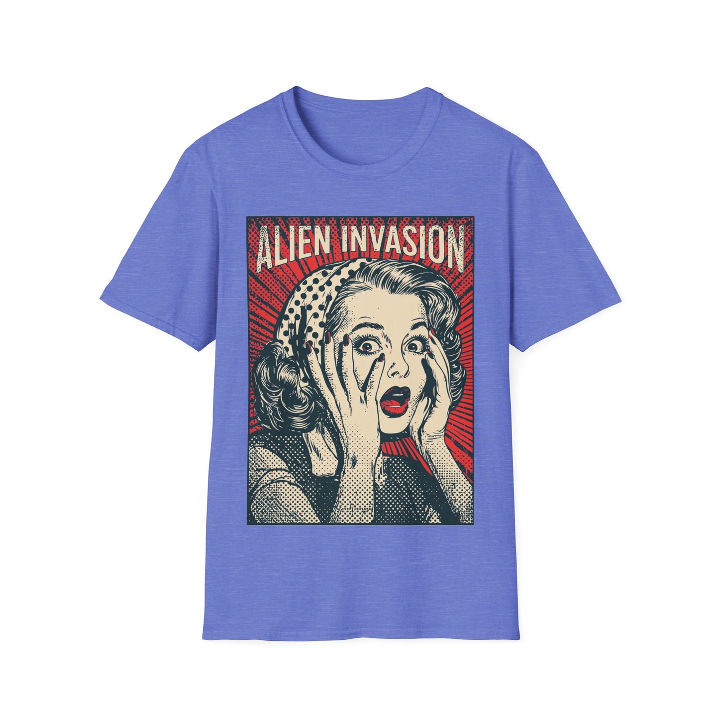 Alien Invasion Retro T-Shirt