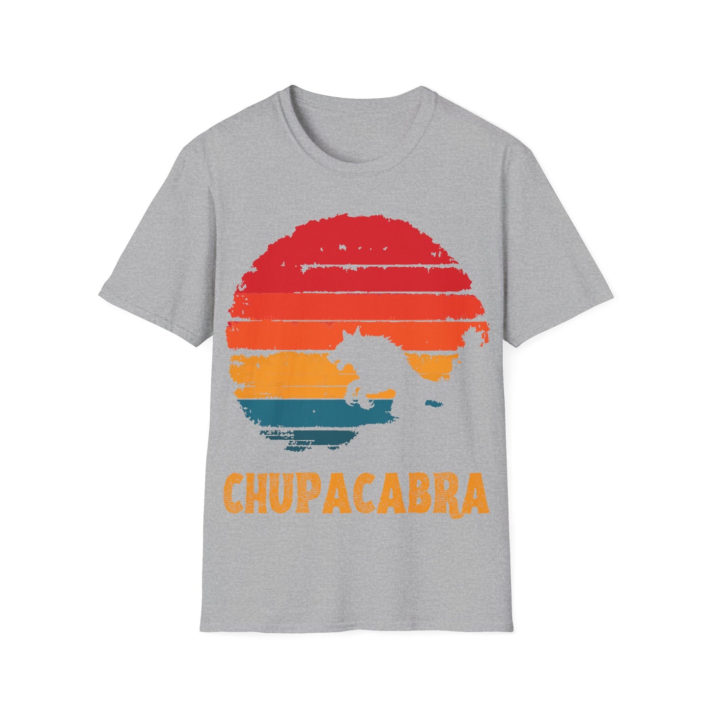 Chupacabra - Retro Sunset T-Shirt