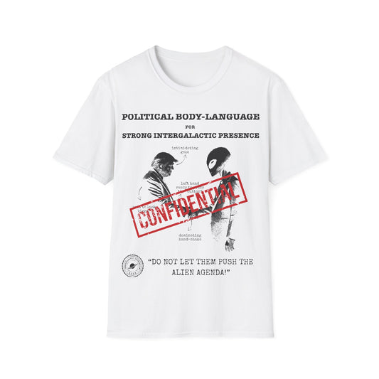 Intergalactic Body Language - Trump and Alien T-Shirt