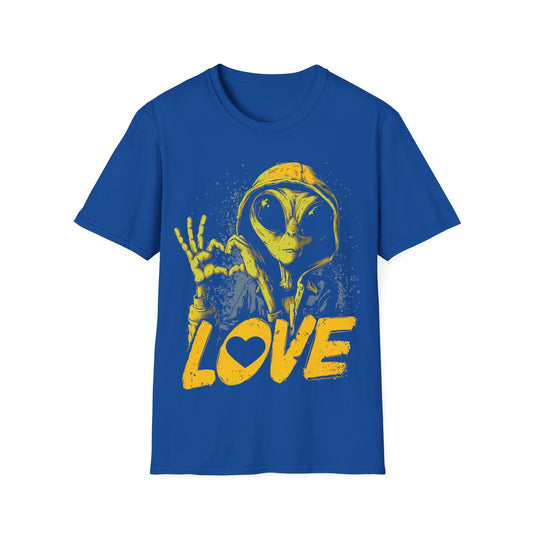 Alien Love Symbol T-Shirt