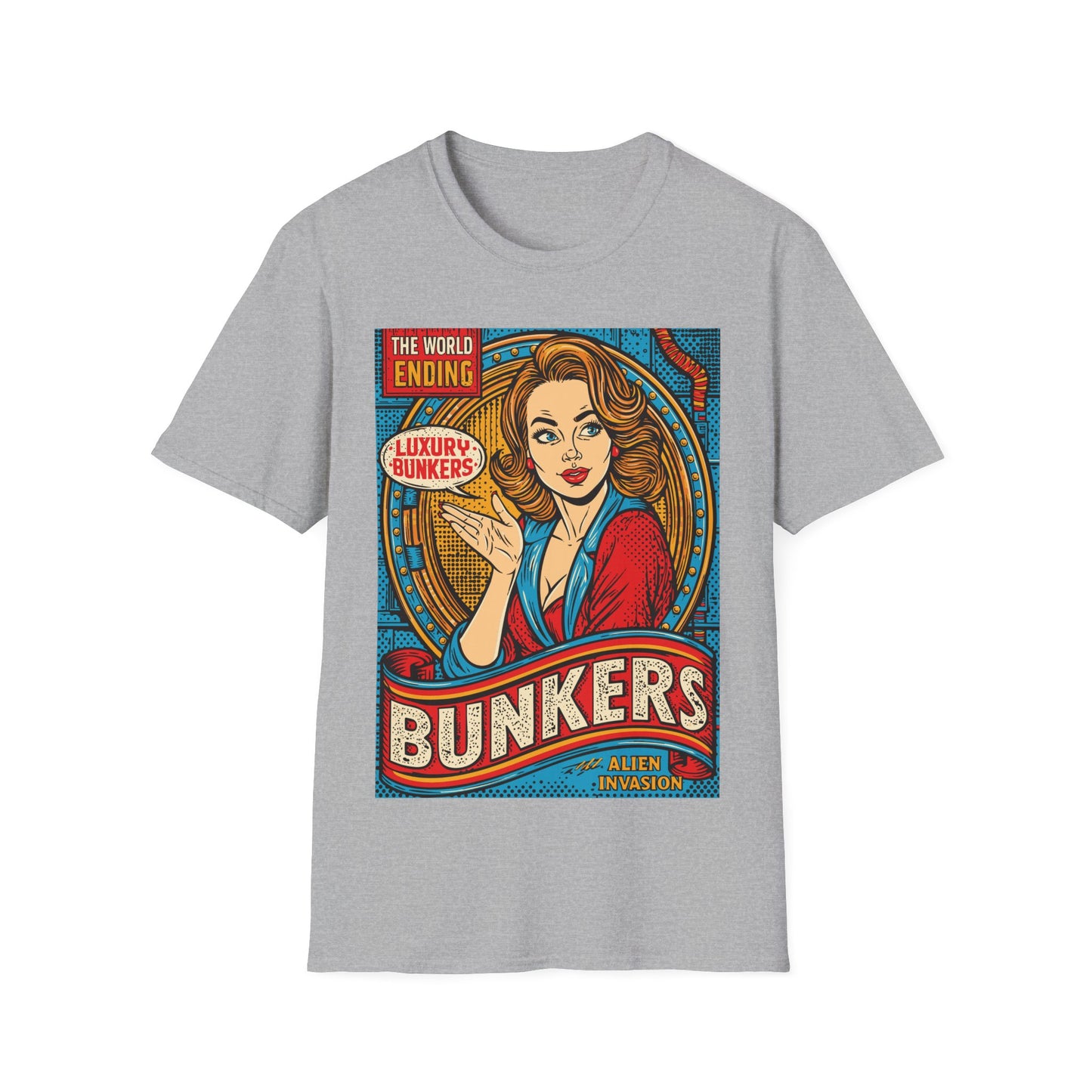 Luxury Bunkers Retro T-Shirt