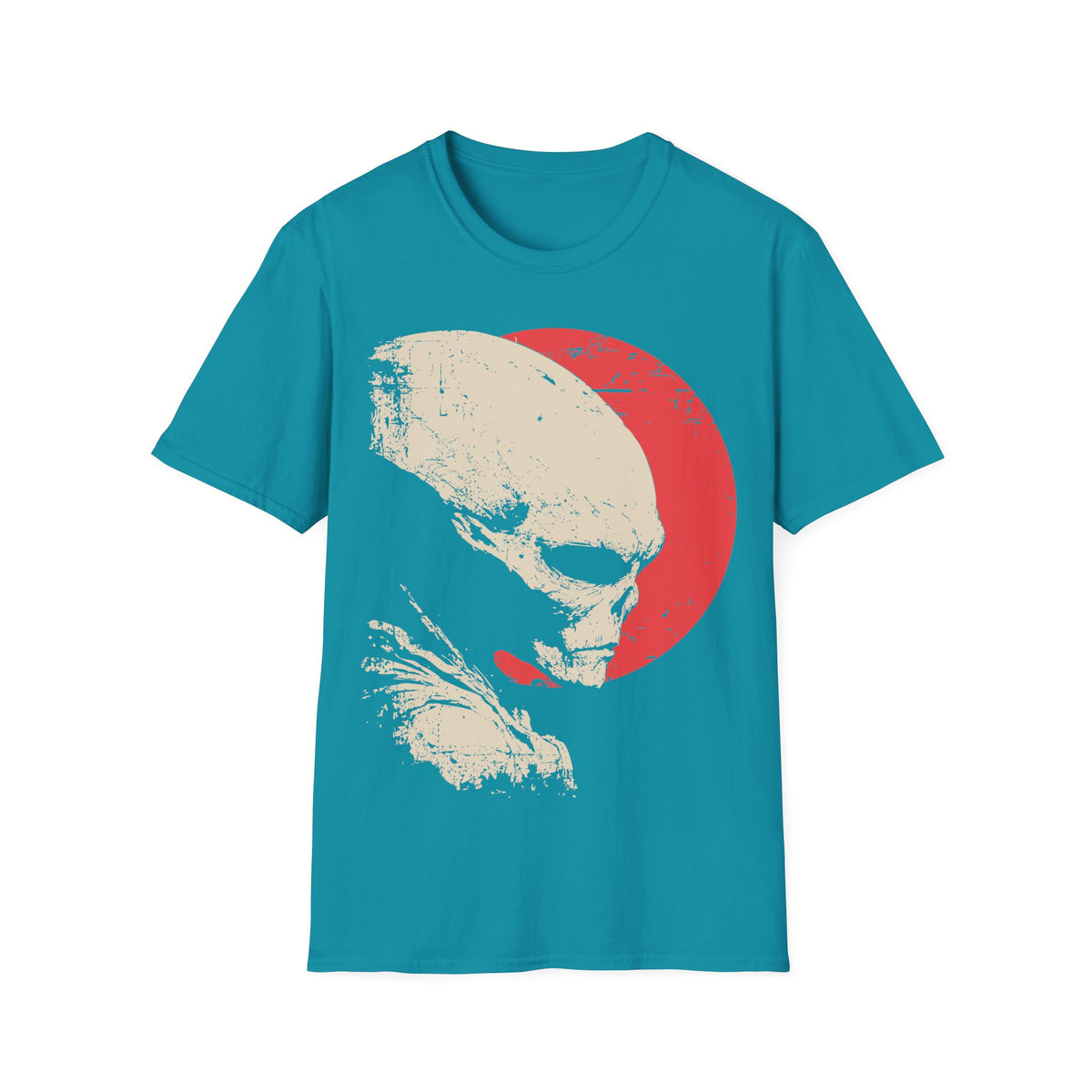 Alien Skull Wabi Sabi T-Shirt