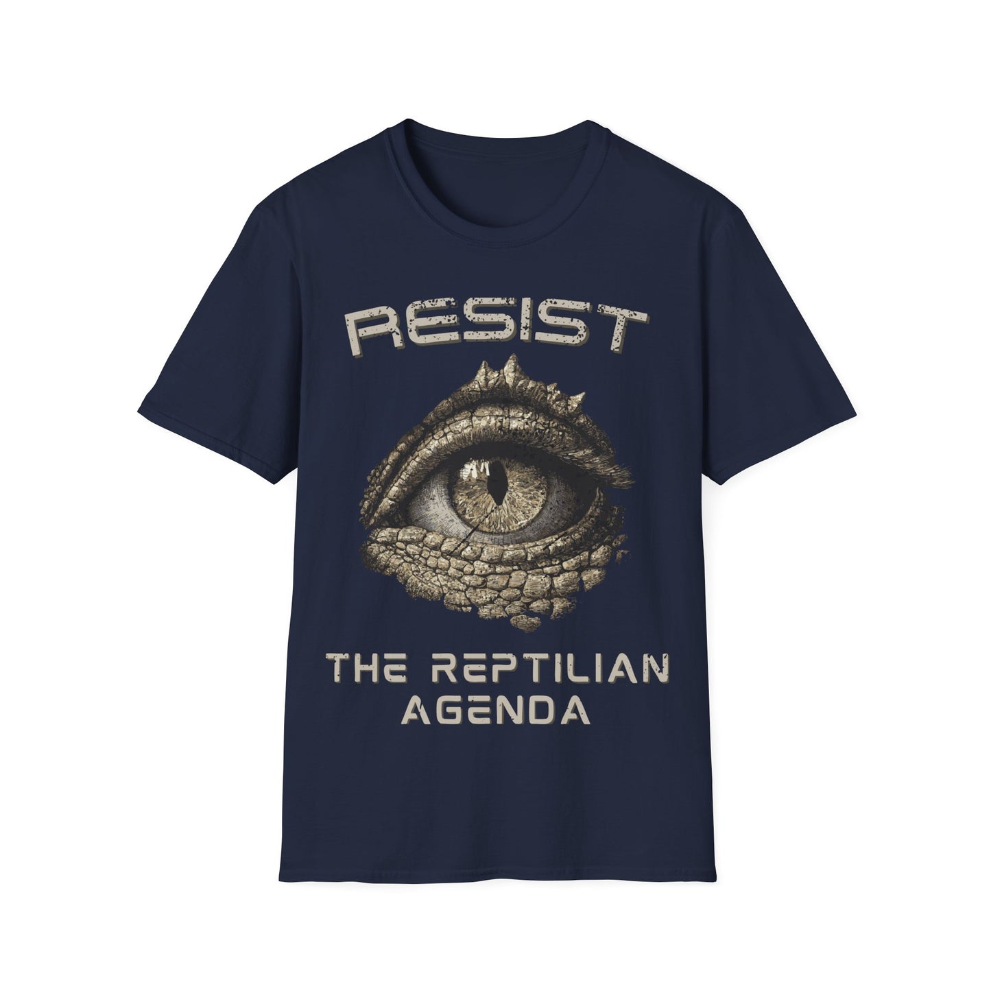 Resist the Reptilian Agenda T-Shirt
