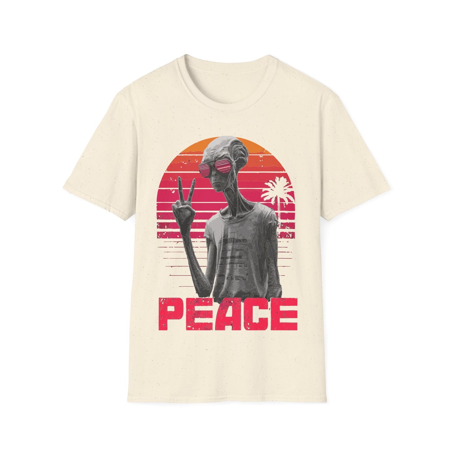Alien Peace Sign T-Shirt