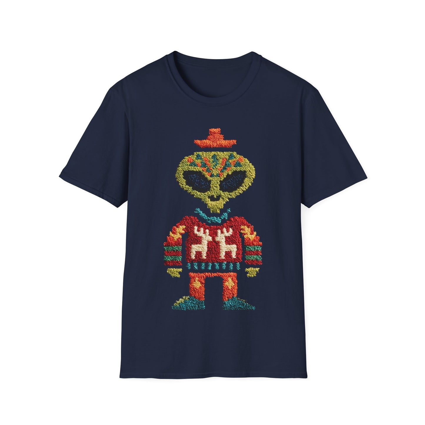 Alien Merry and Bright T-Shirt