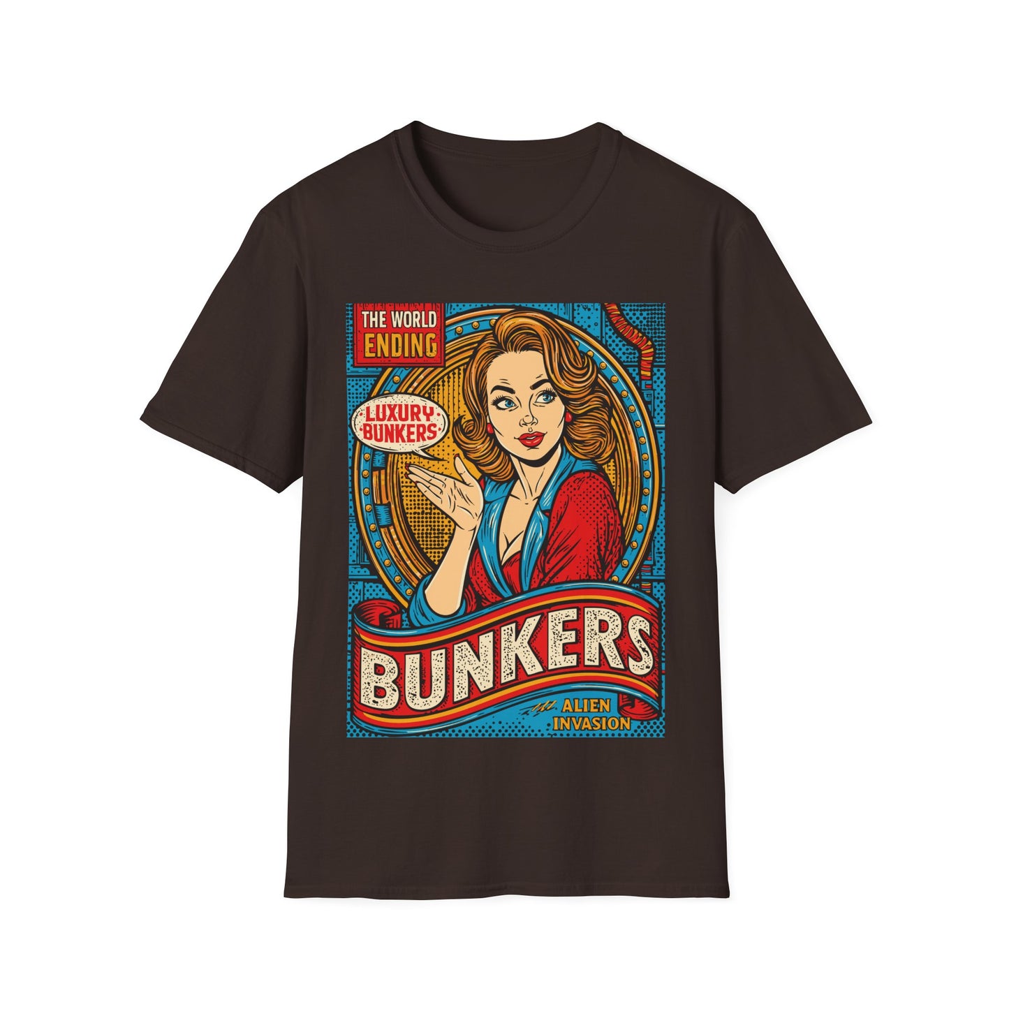 Luxury Bunkers Retro T-Shirt