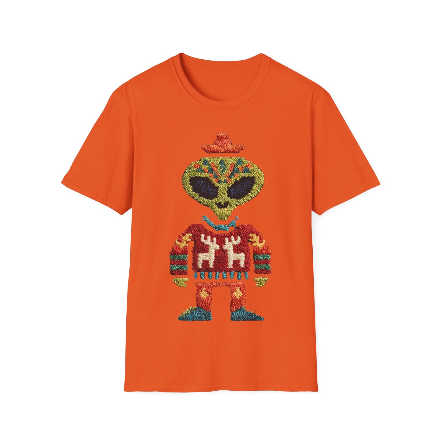 Alien Merry and Bright T-Shirt