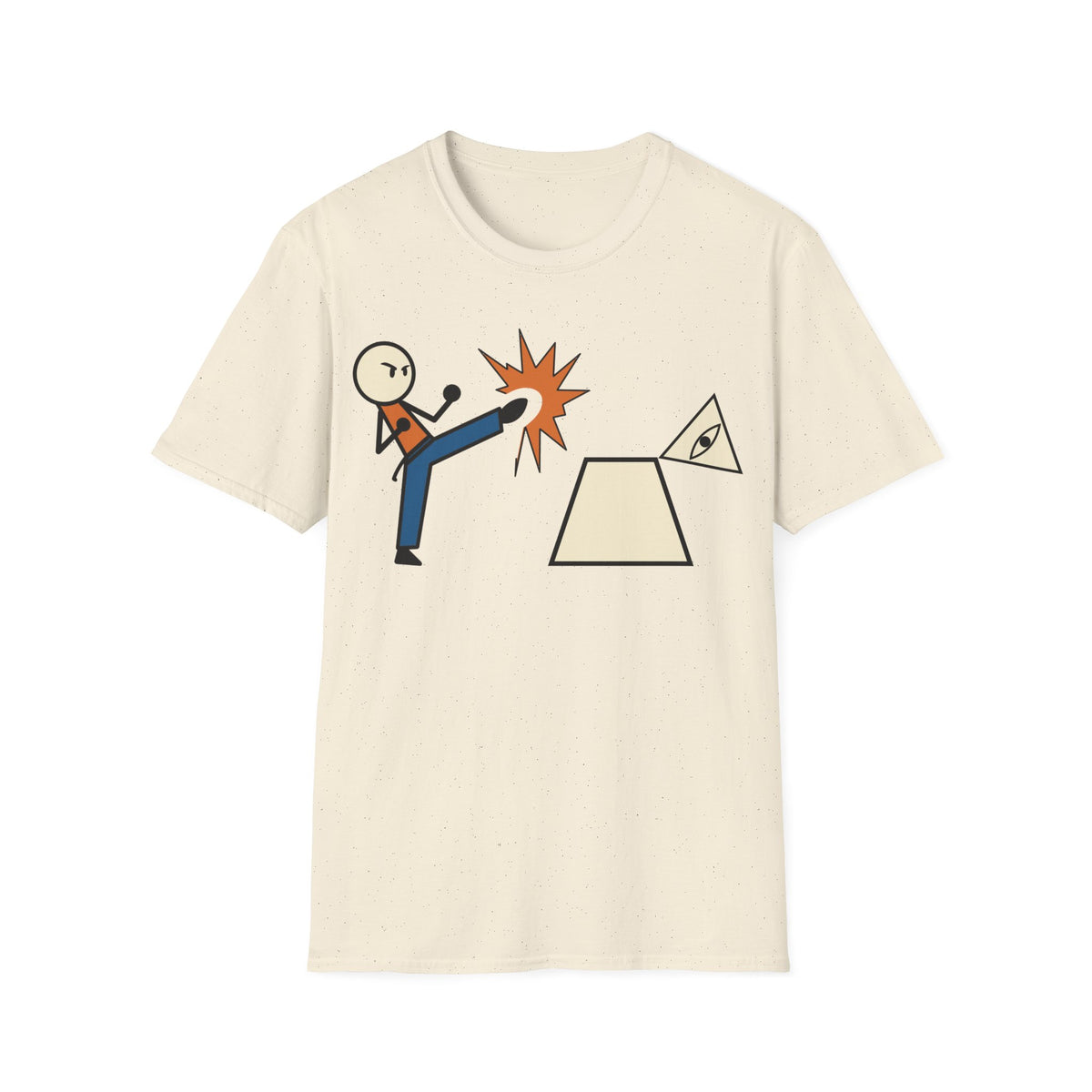 Kicking the Illuminati T-Shirt