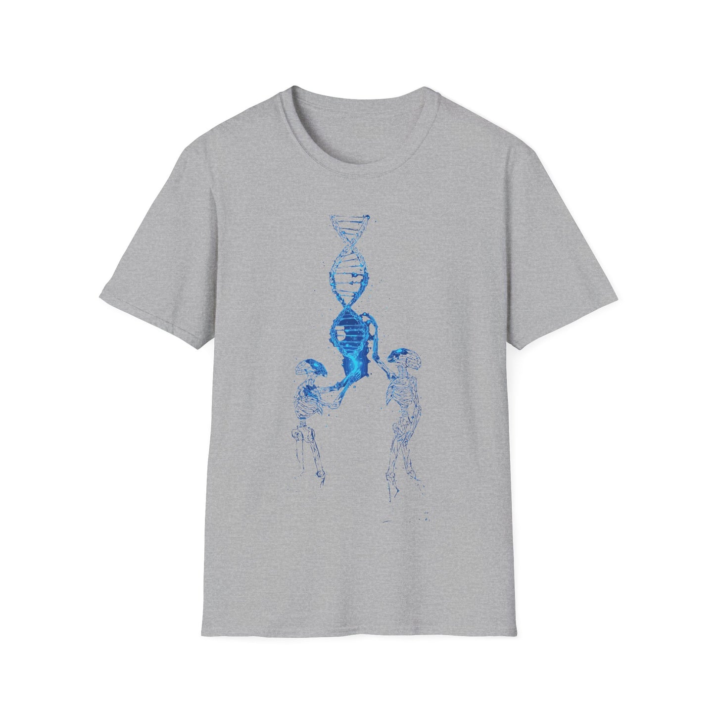 Aliens Building Human DNA T-Shirt
