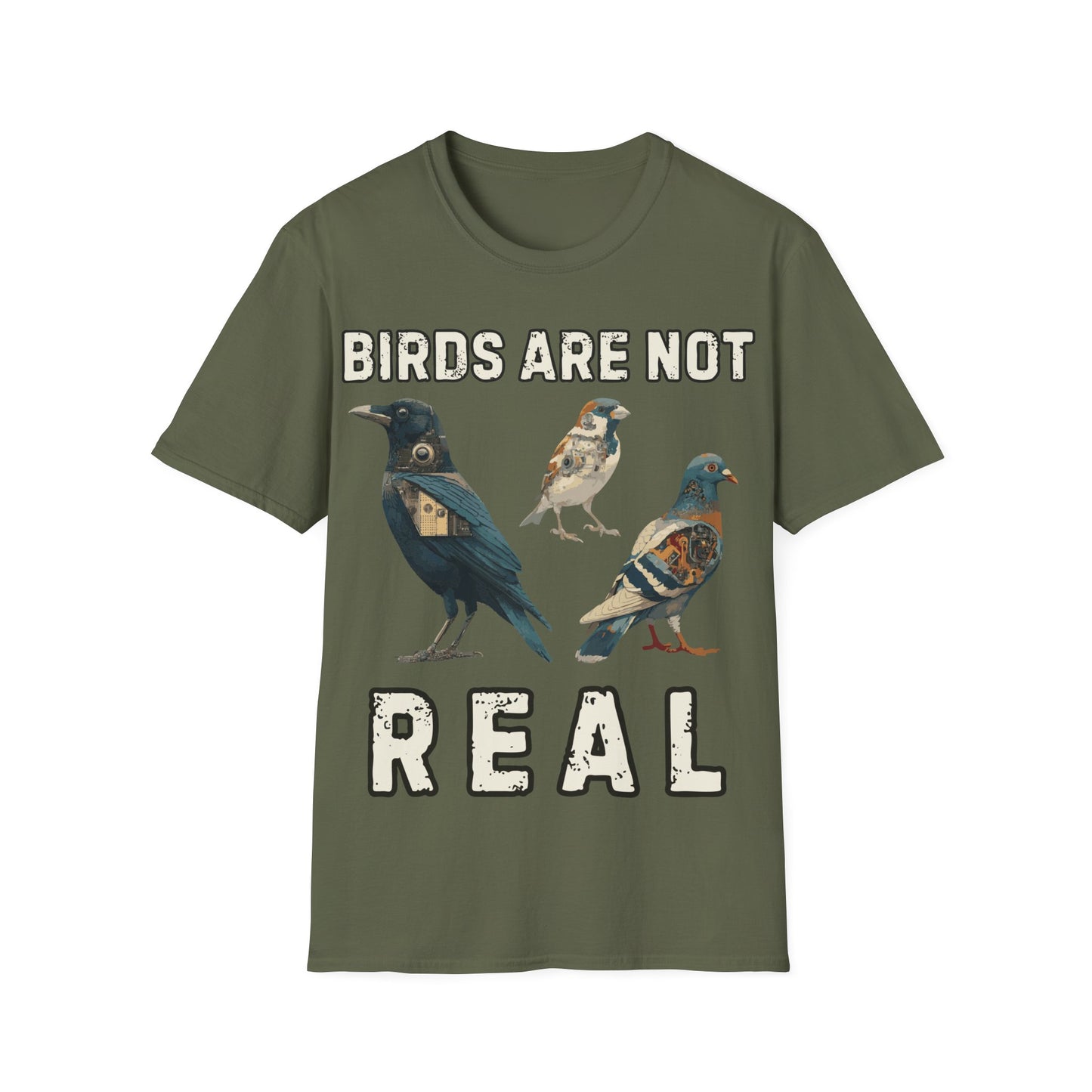 Birds are not Real T-Shirt
