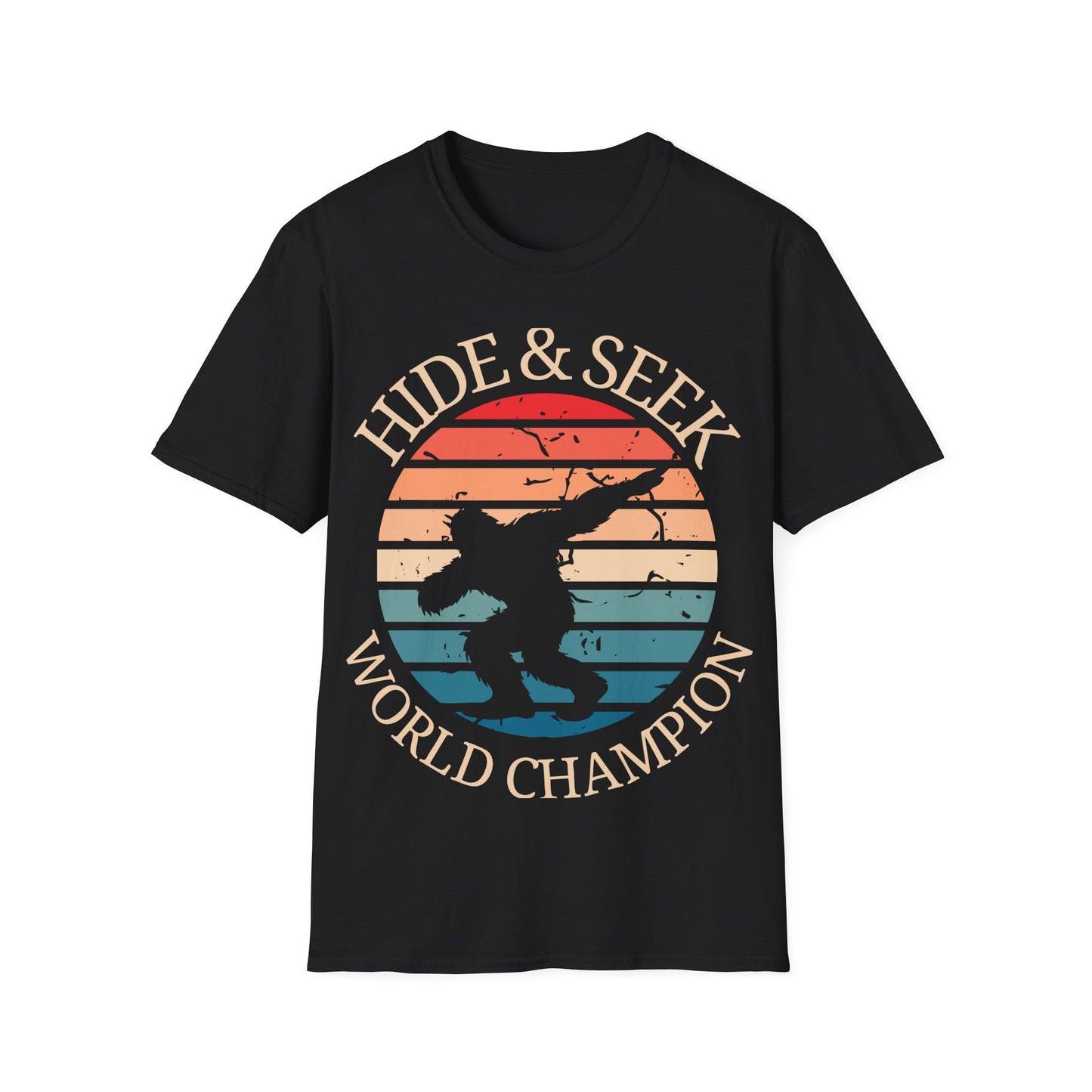 Hide & Seek World Champion Retro Sunset T-Shirt
