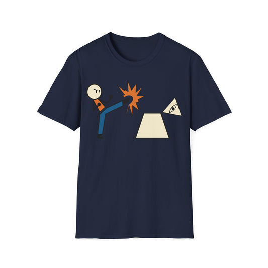 Kicking the Illuminati T-Shirt