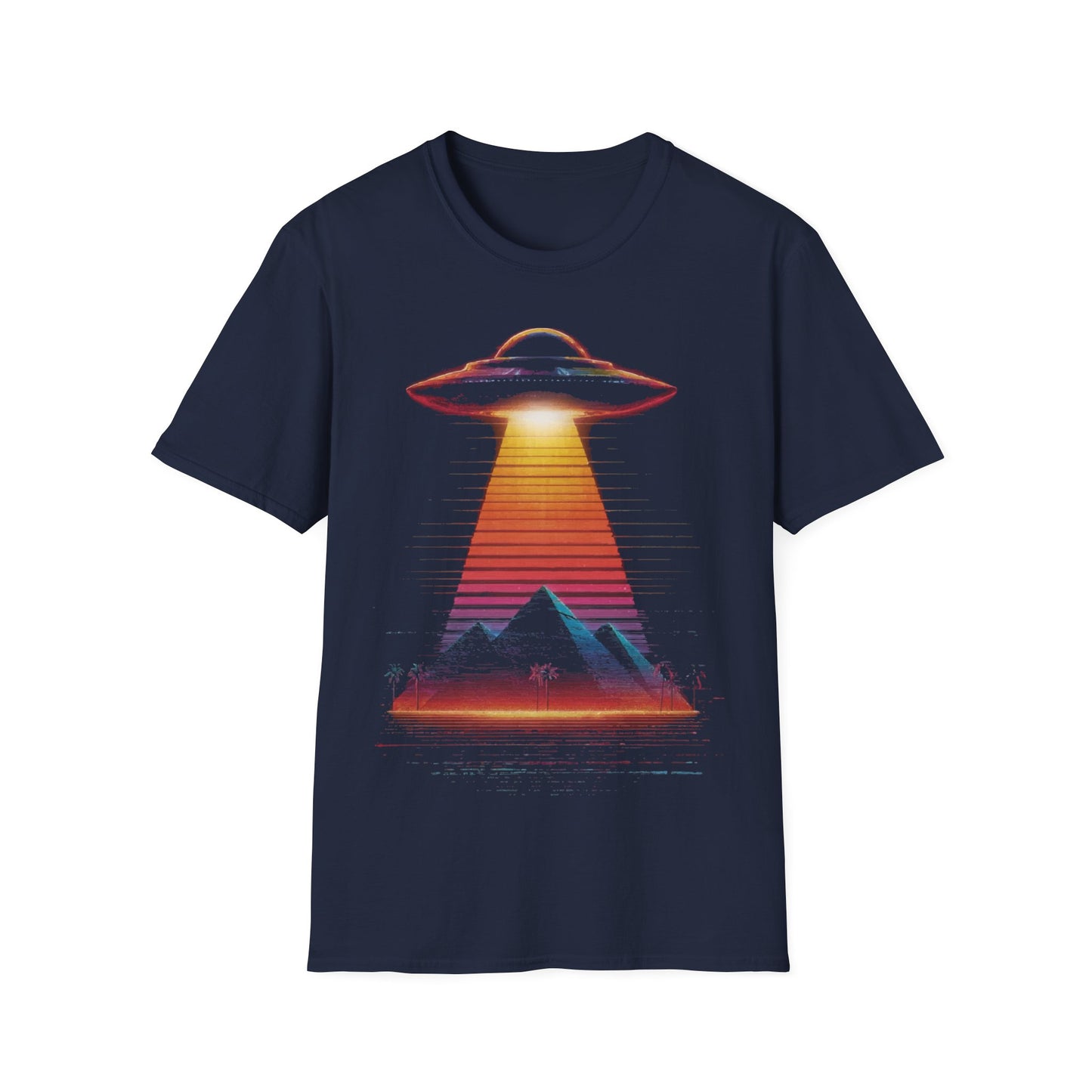 UFO Building Pyramids T-Shirt