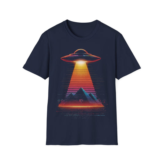 UFO Building Pyramids T-Shirt