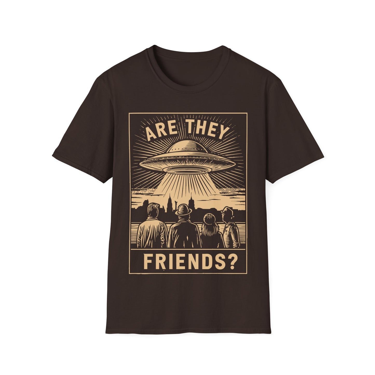Are They Friends Retro T-Shirt