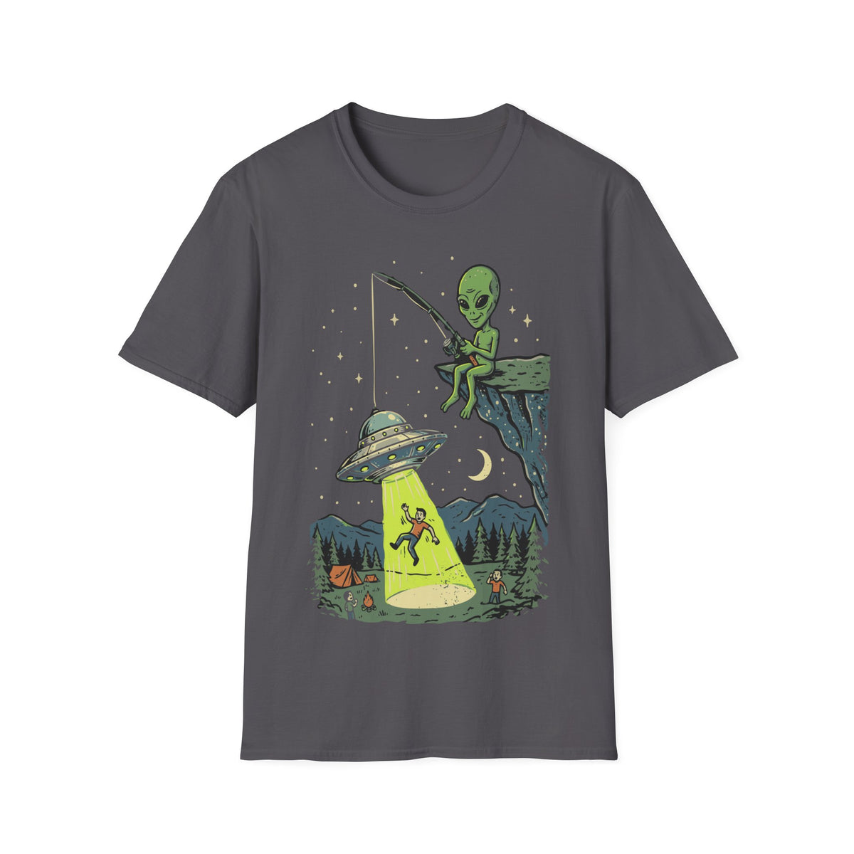 Alien Fishing T-Shirt