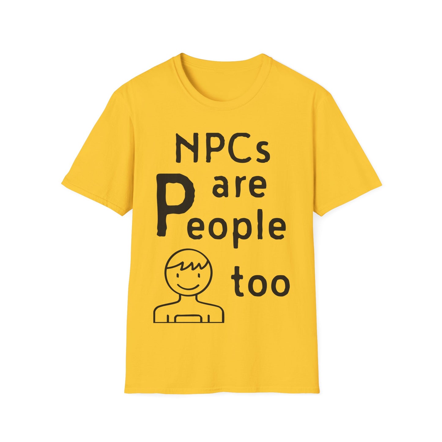NPCs are People too - Loading T-Shirt
