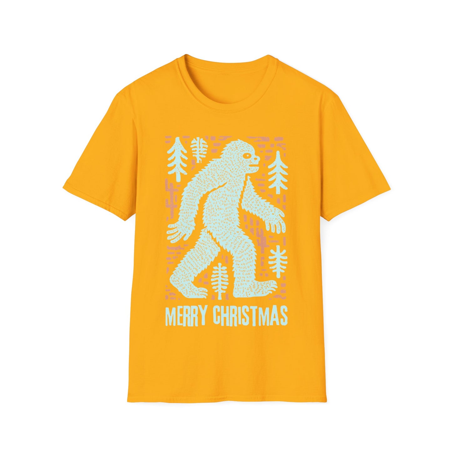 Sasquatch - Merry Christmas T-Shirt