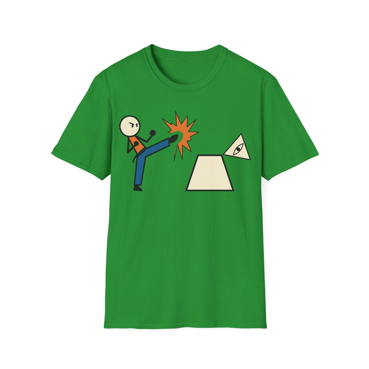 Kicking the Illuminati T-Shirt