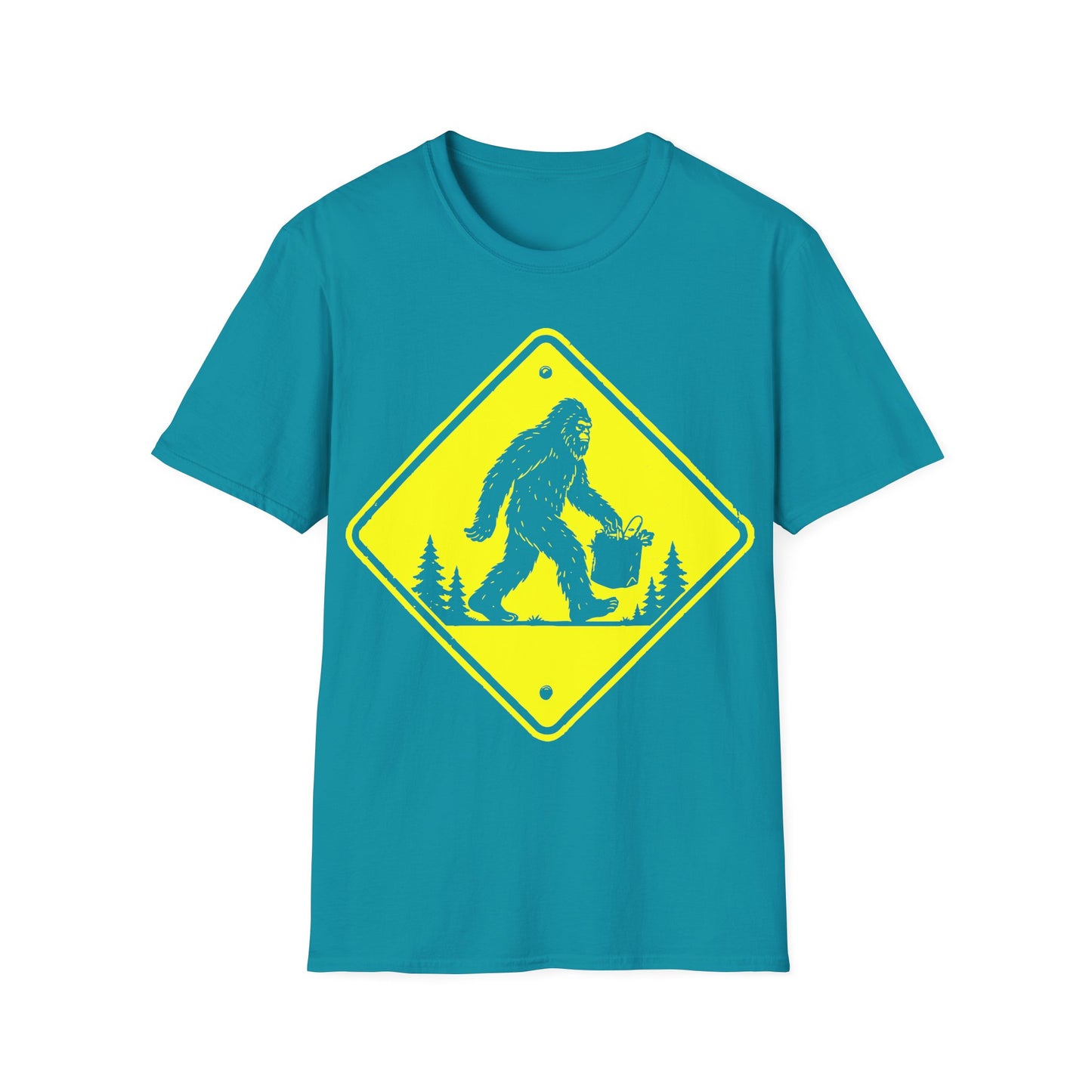 Bigfoot Road Sign T-Shirt