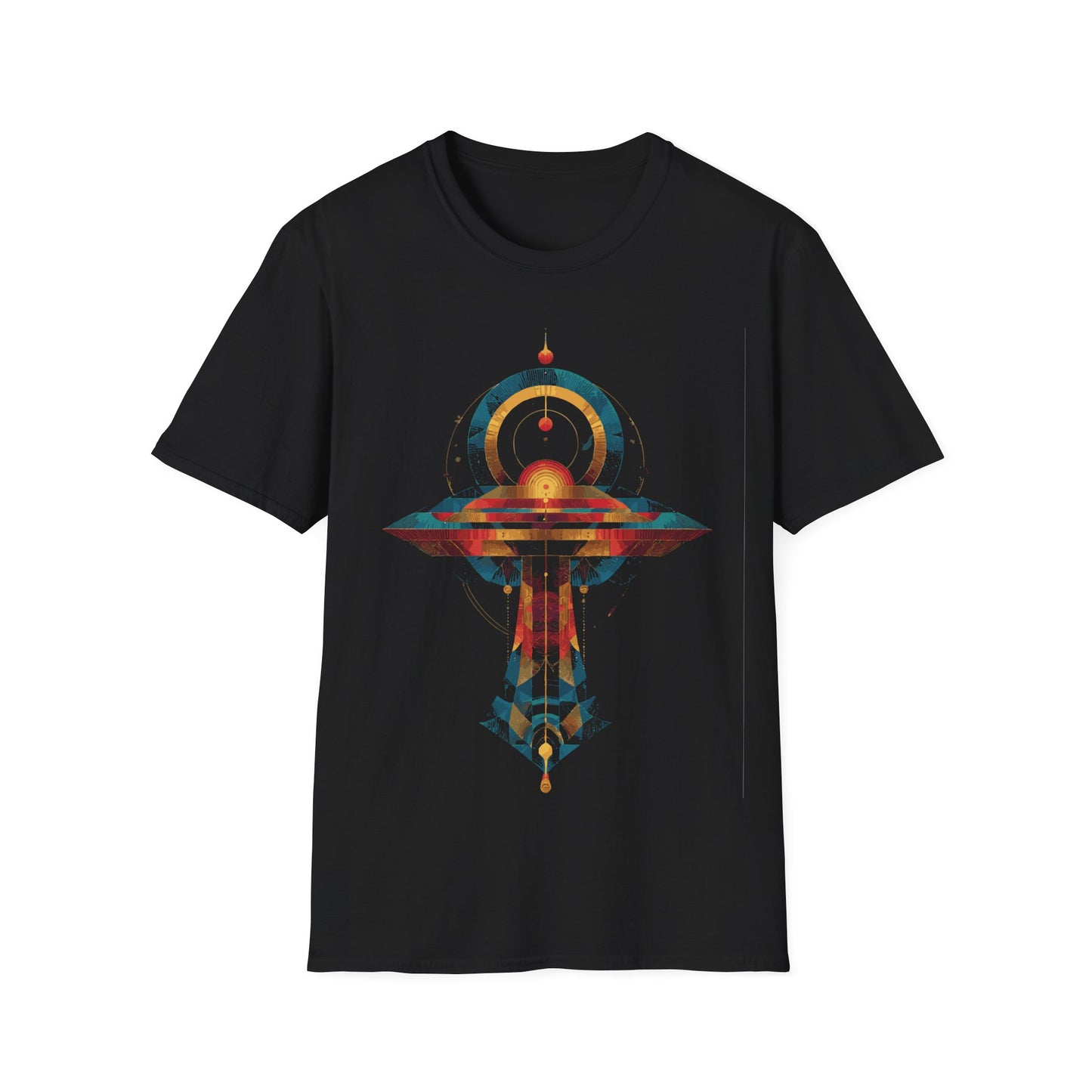 Ankh UFO Amulet T-Shirt
