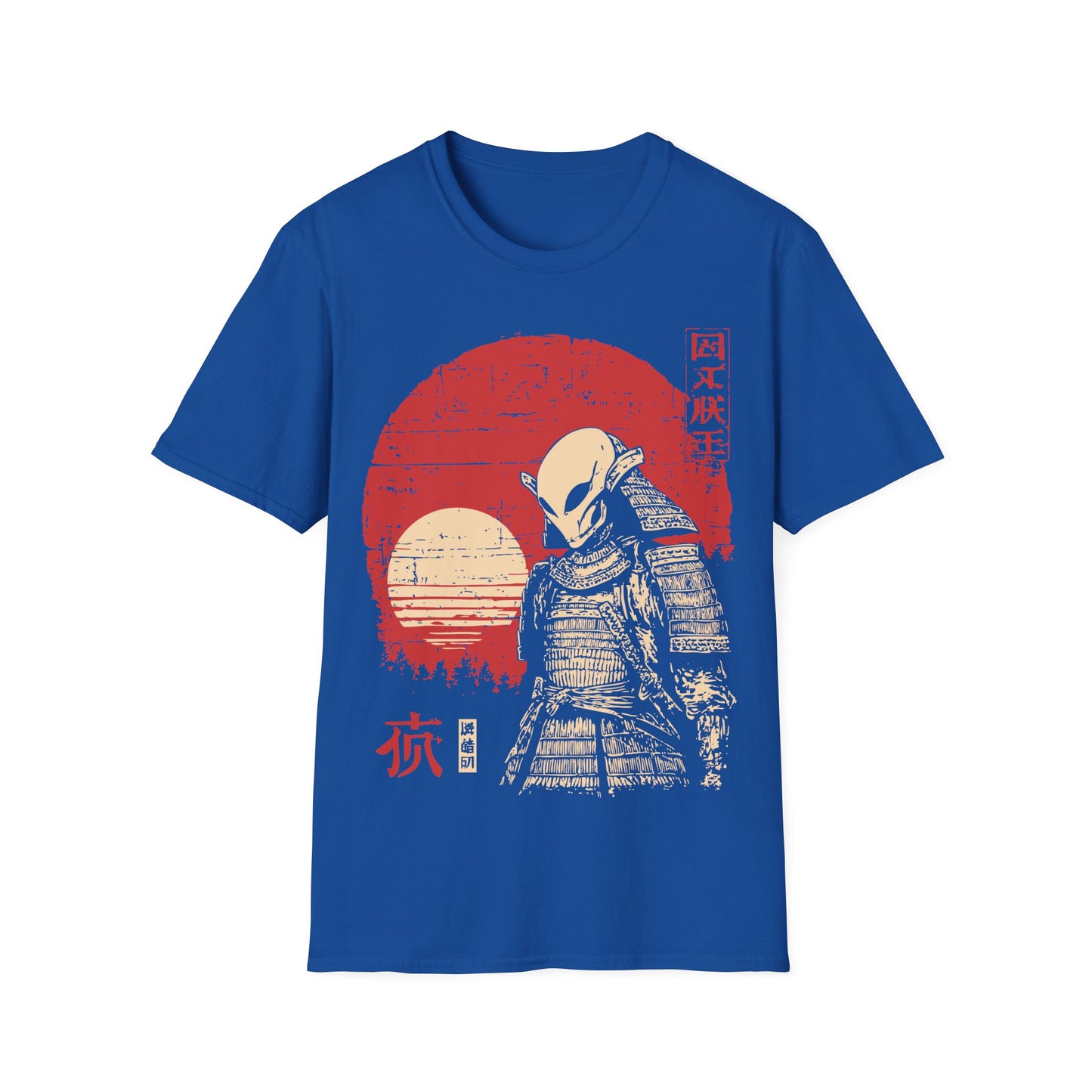 Alien Samurai Wabi Sabi T-Shirt