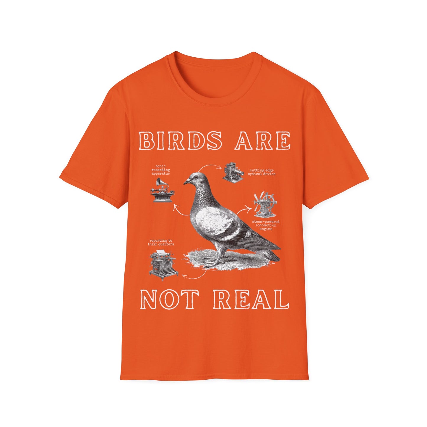 Birds Are Not Real - Vintage T-Shirt