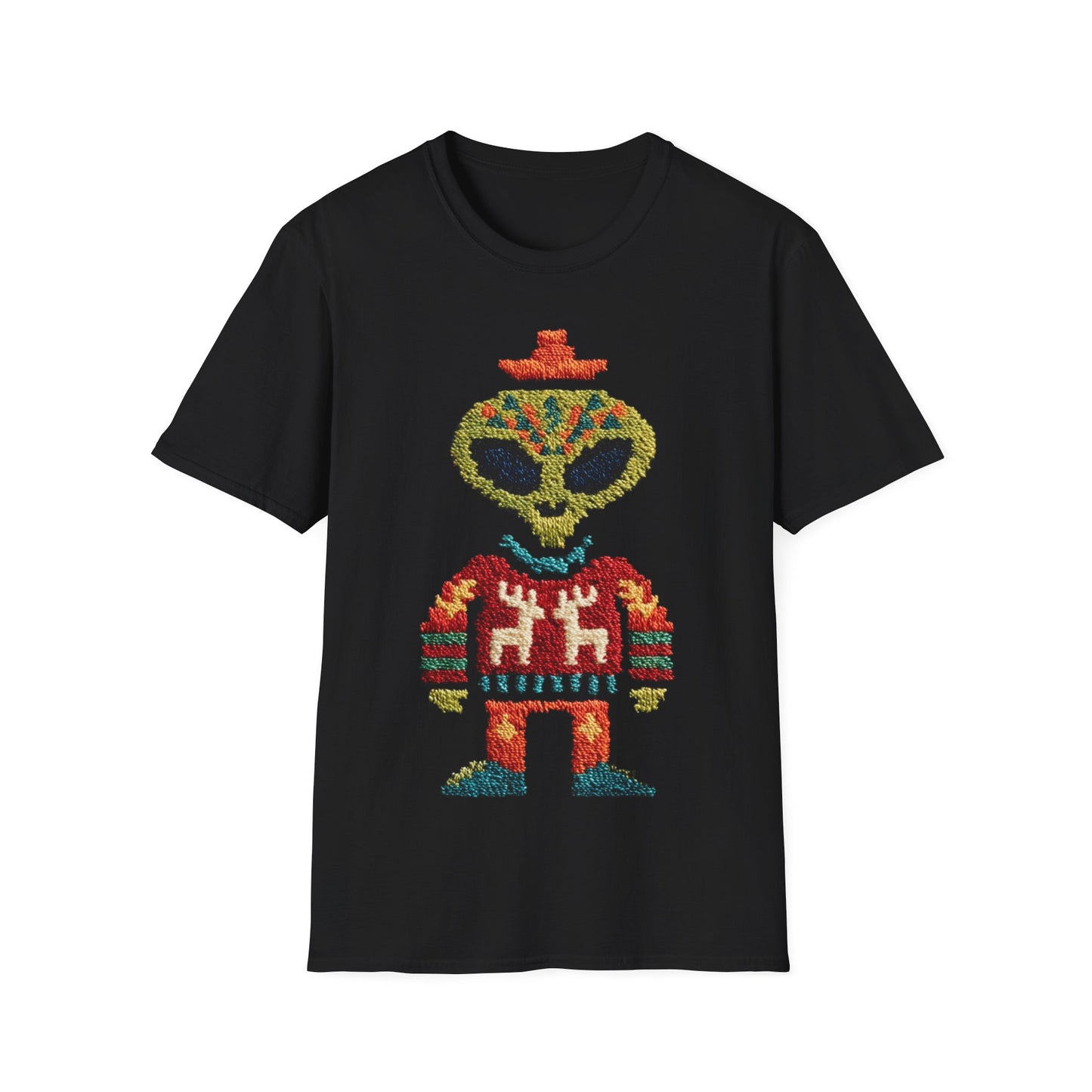 Alien Merry and Bright T-Shirt