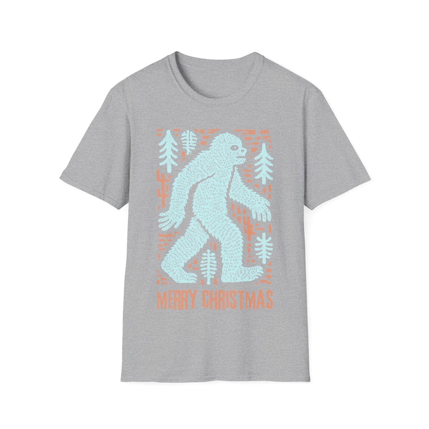 Sasquatch - Merry Christmas T-Shirt