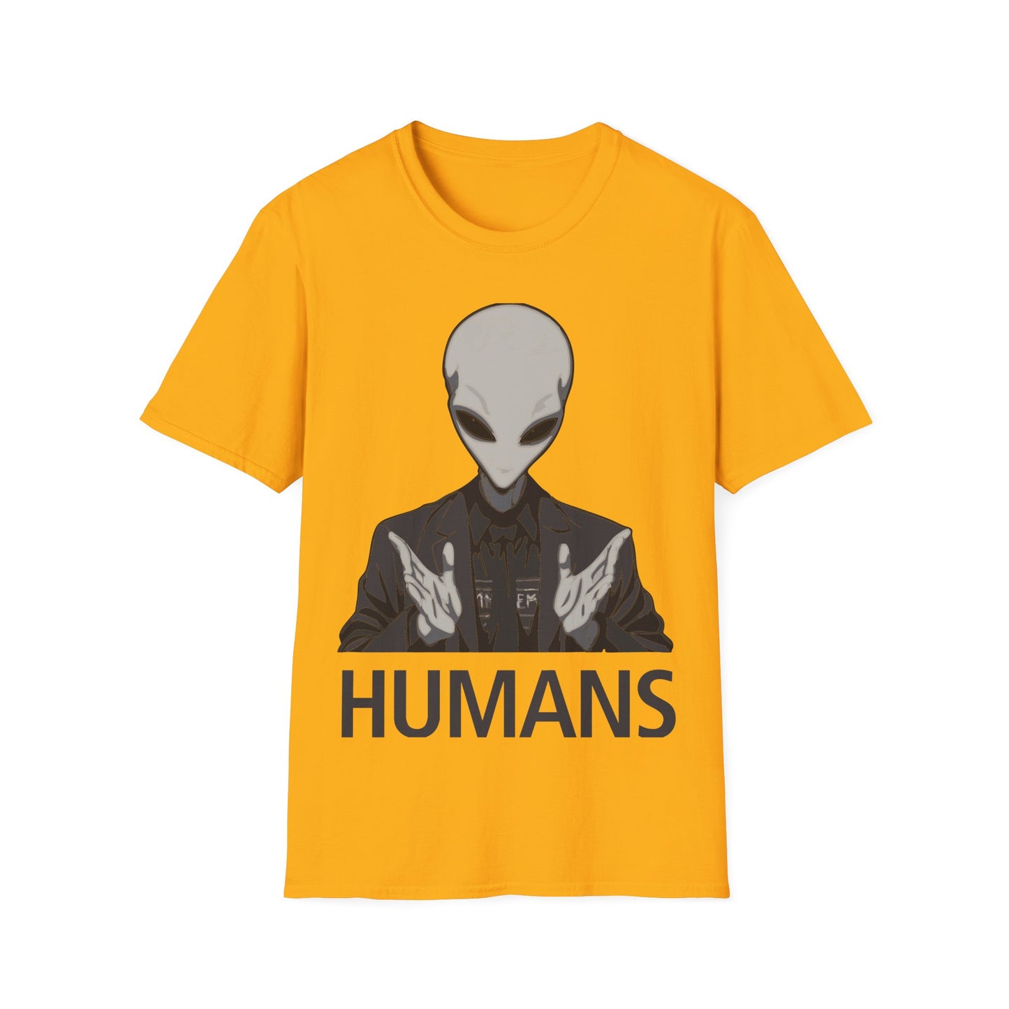 Humans - Alien Meme T-Shirt
