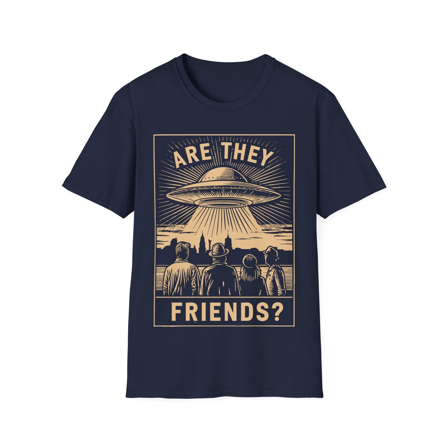 Are They Friends Retro T-Shirt
