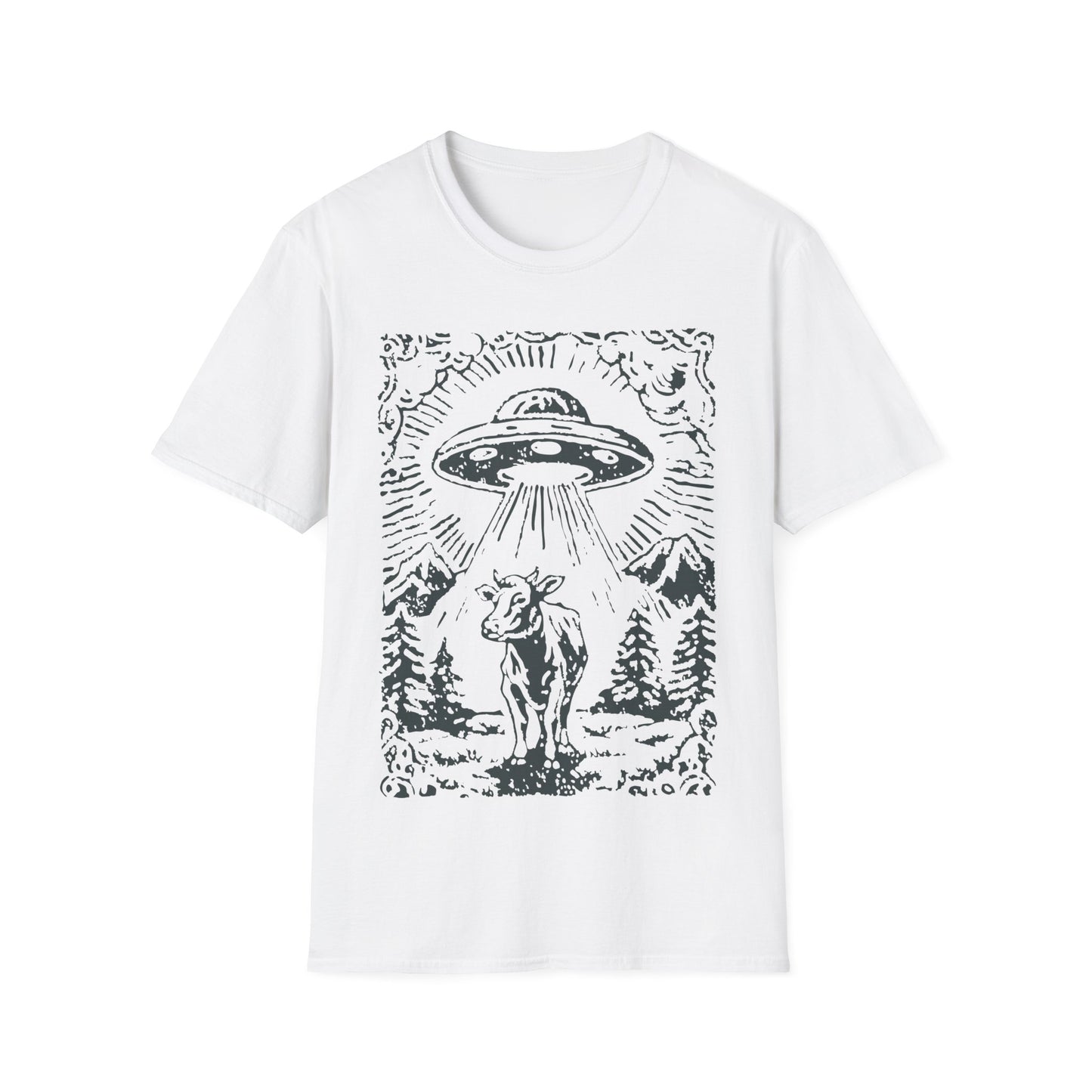 Vintage Cow Abduction T-Shirt