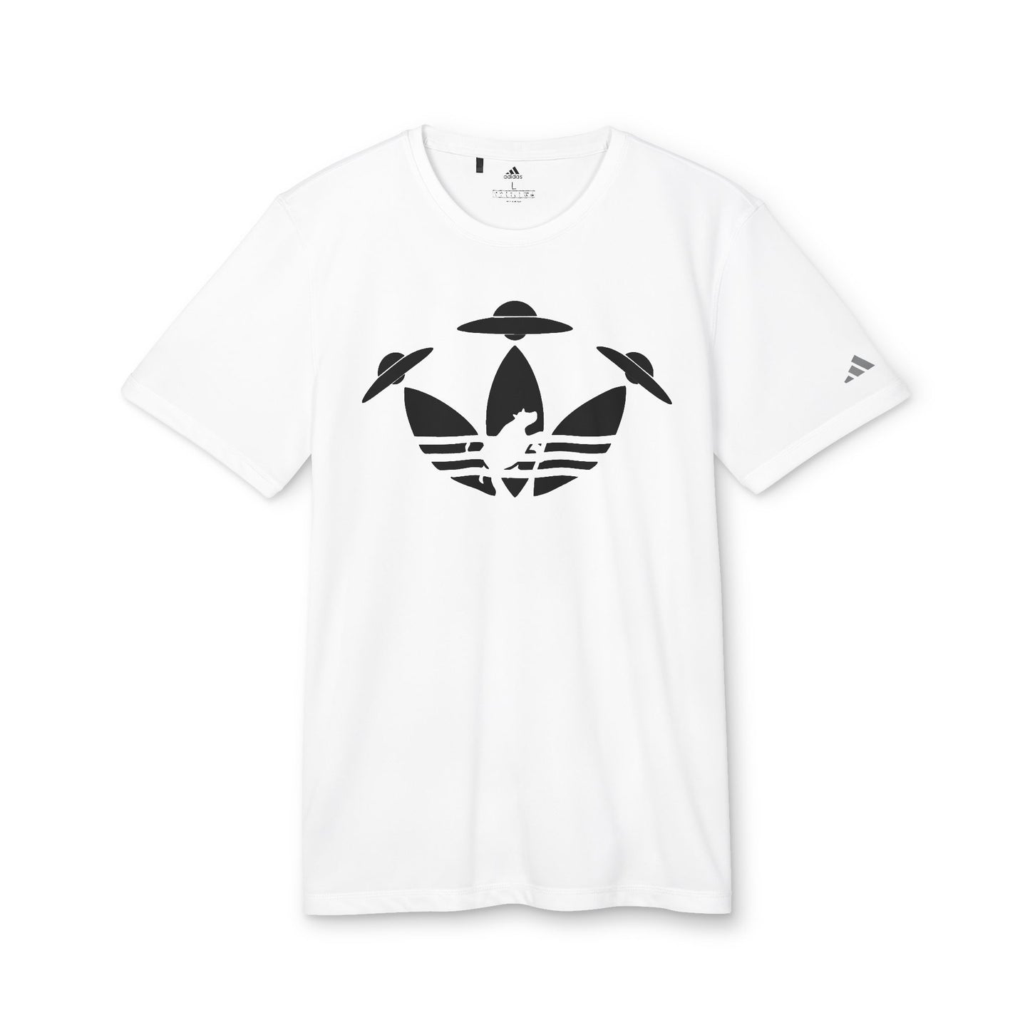 Alien Vibe UFO Adidas T-Shirt