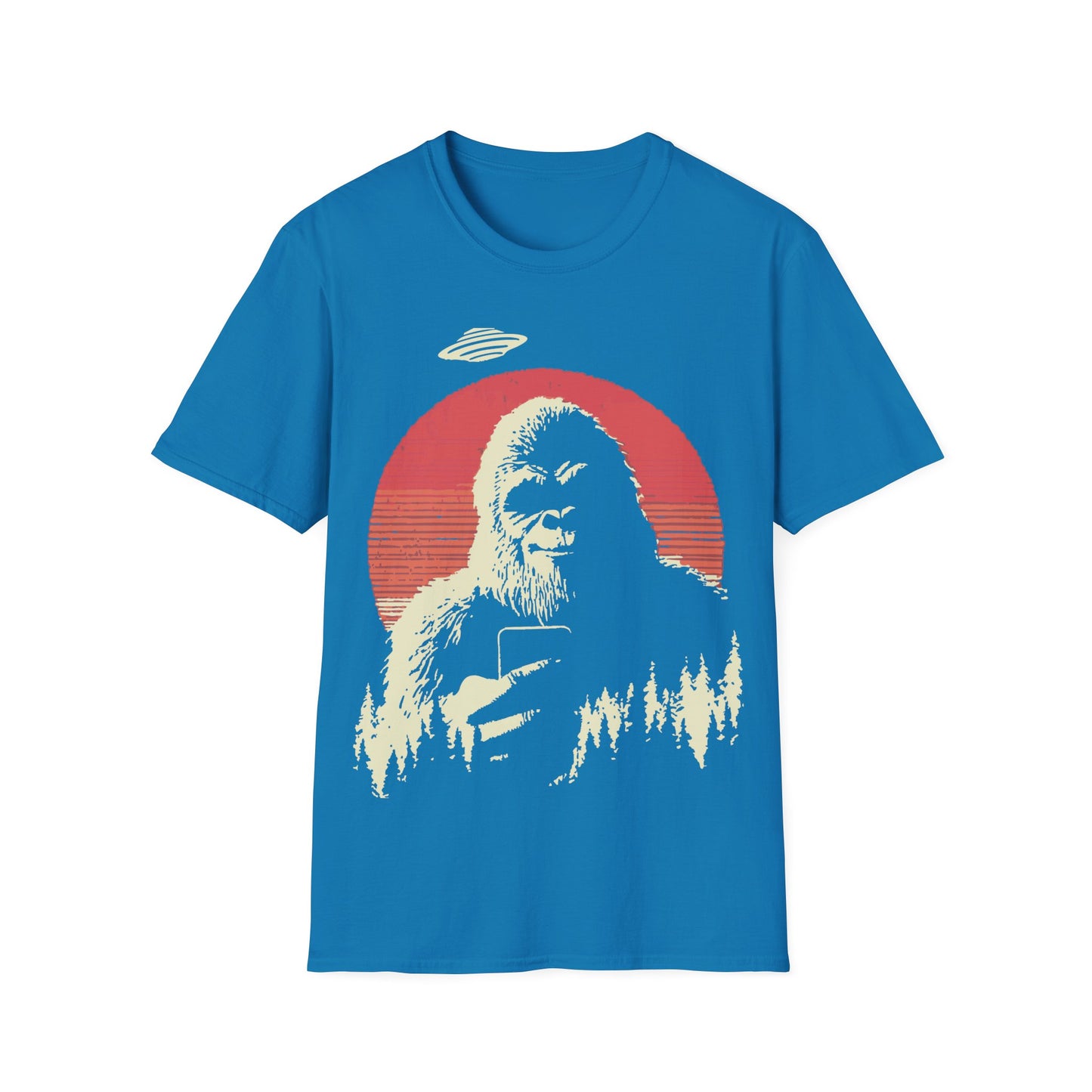 Bigfoot UFO Selfie - Wabi Sabi T-Shirt