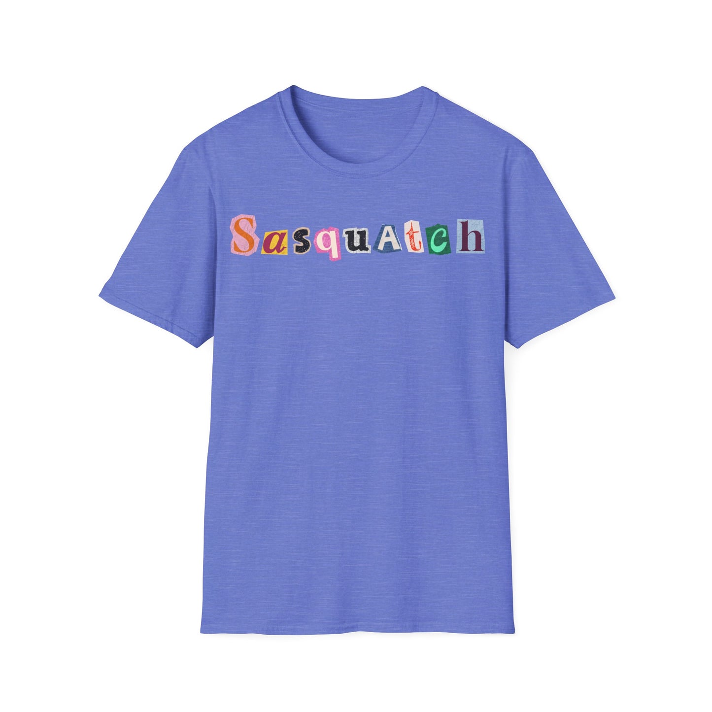 Sasquatch Letter Cuts T-Shirt