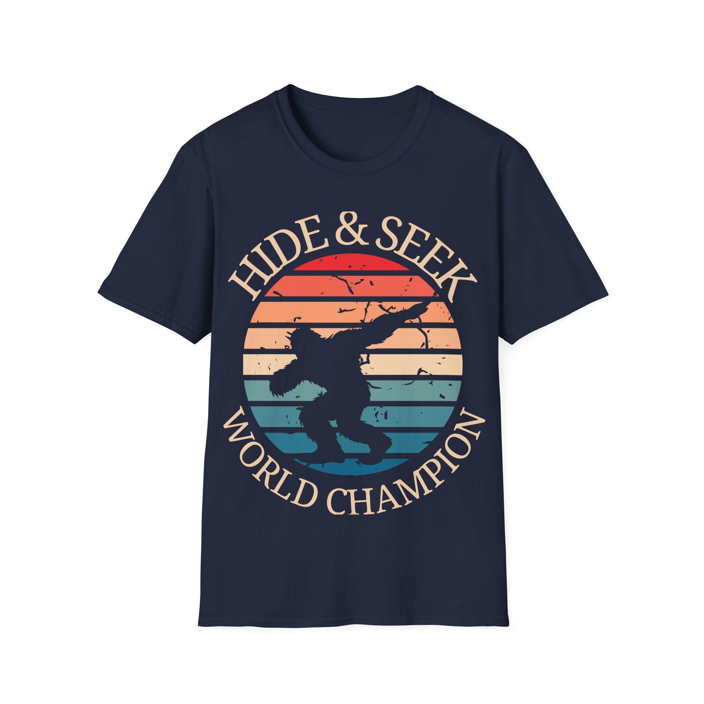 Hide & Seek World Champion Retro Sunset T-Shirt
