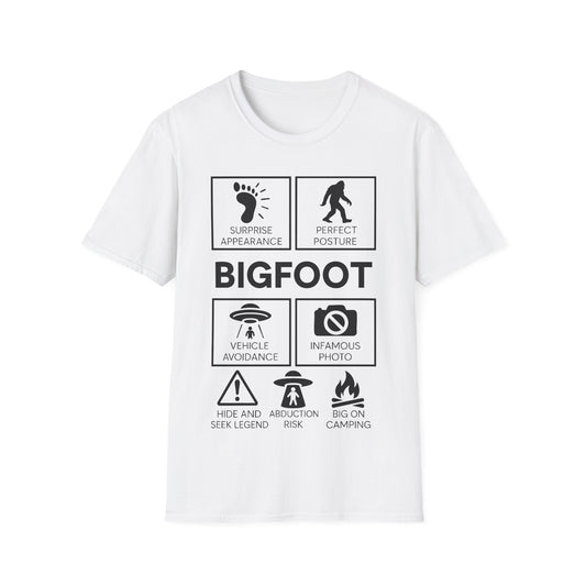 Bigfoot Icon Based T-Shirt